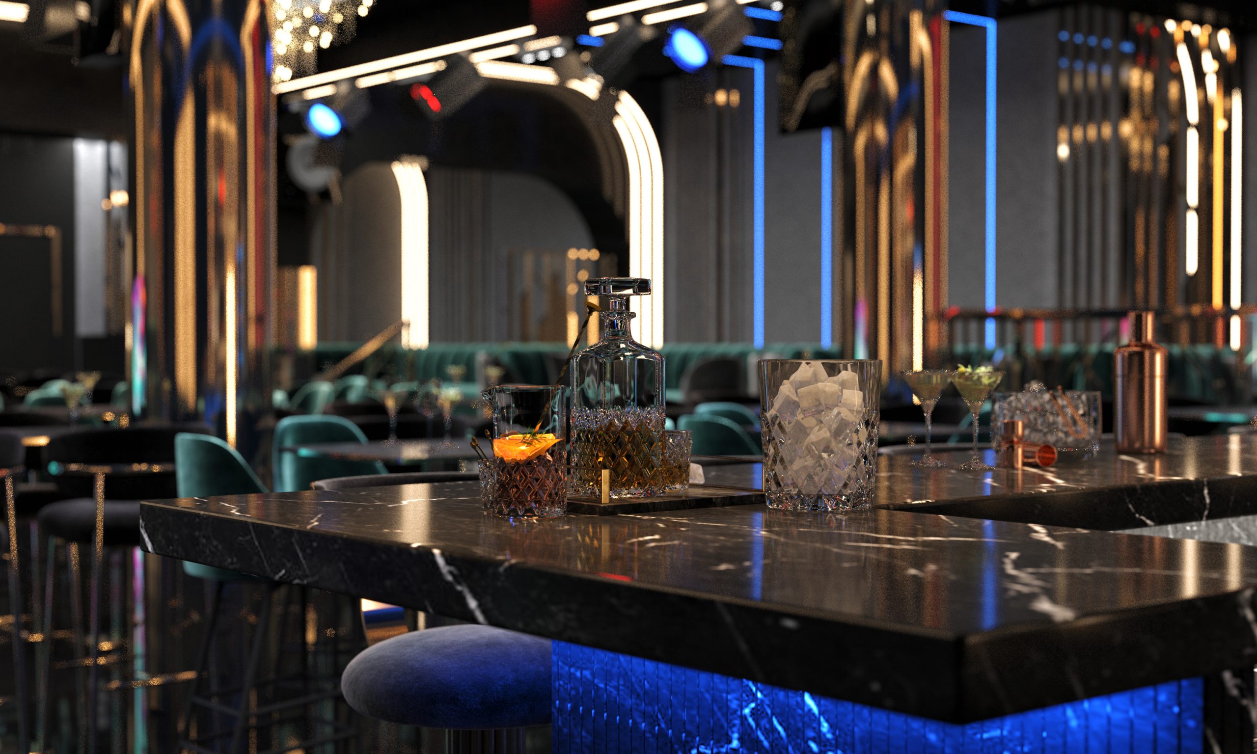 Tzar Night Club Interior